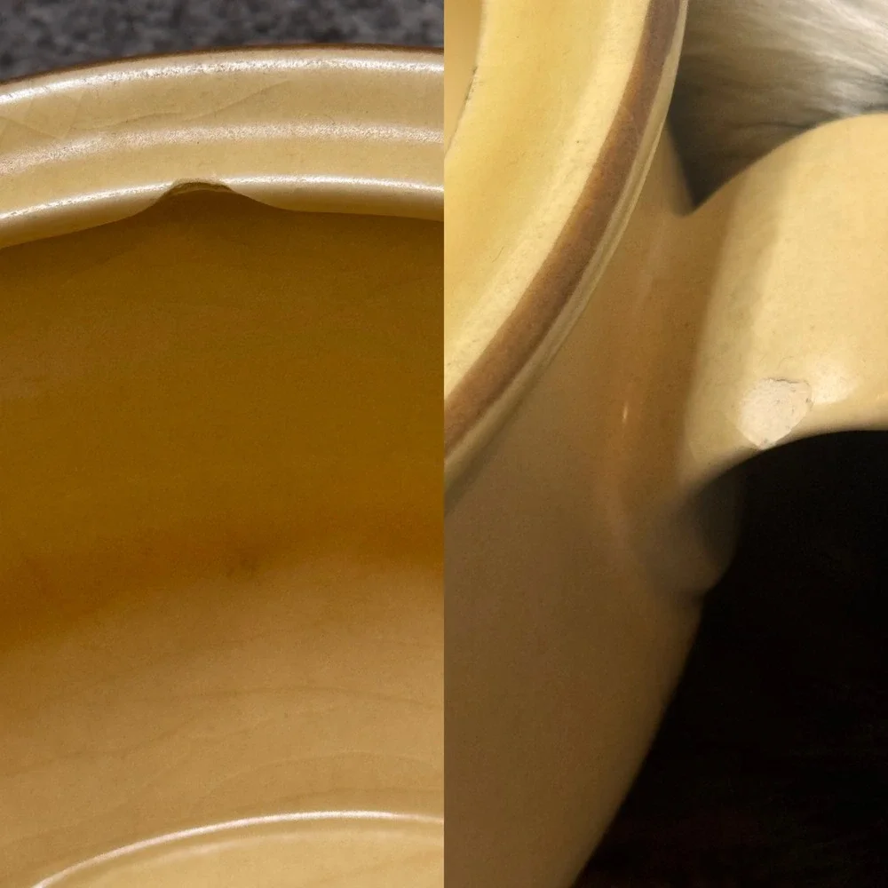 VTG Pfaltzgraff‎ Village 3 Piece Ovenware Set Casserole Dish Baker Pan USA Made